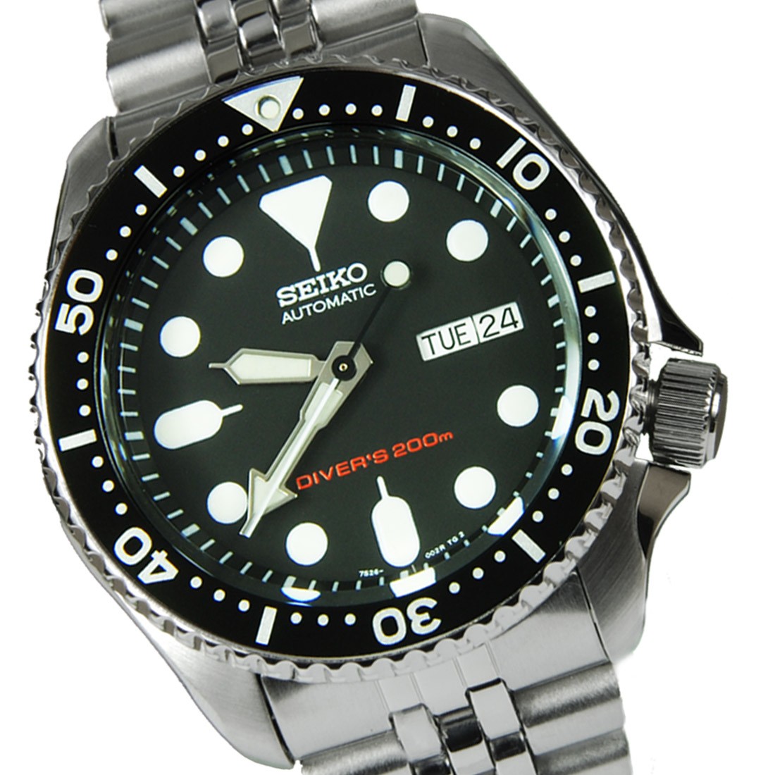SEIKO SKX 007 SKX007 SKX007K2 7S26 Vintage Scuba Divers Automatic Watch ...